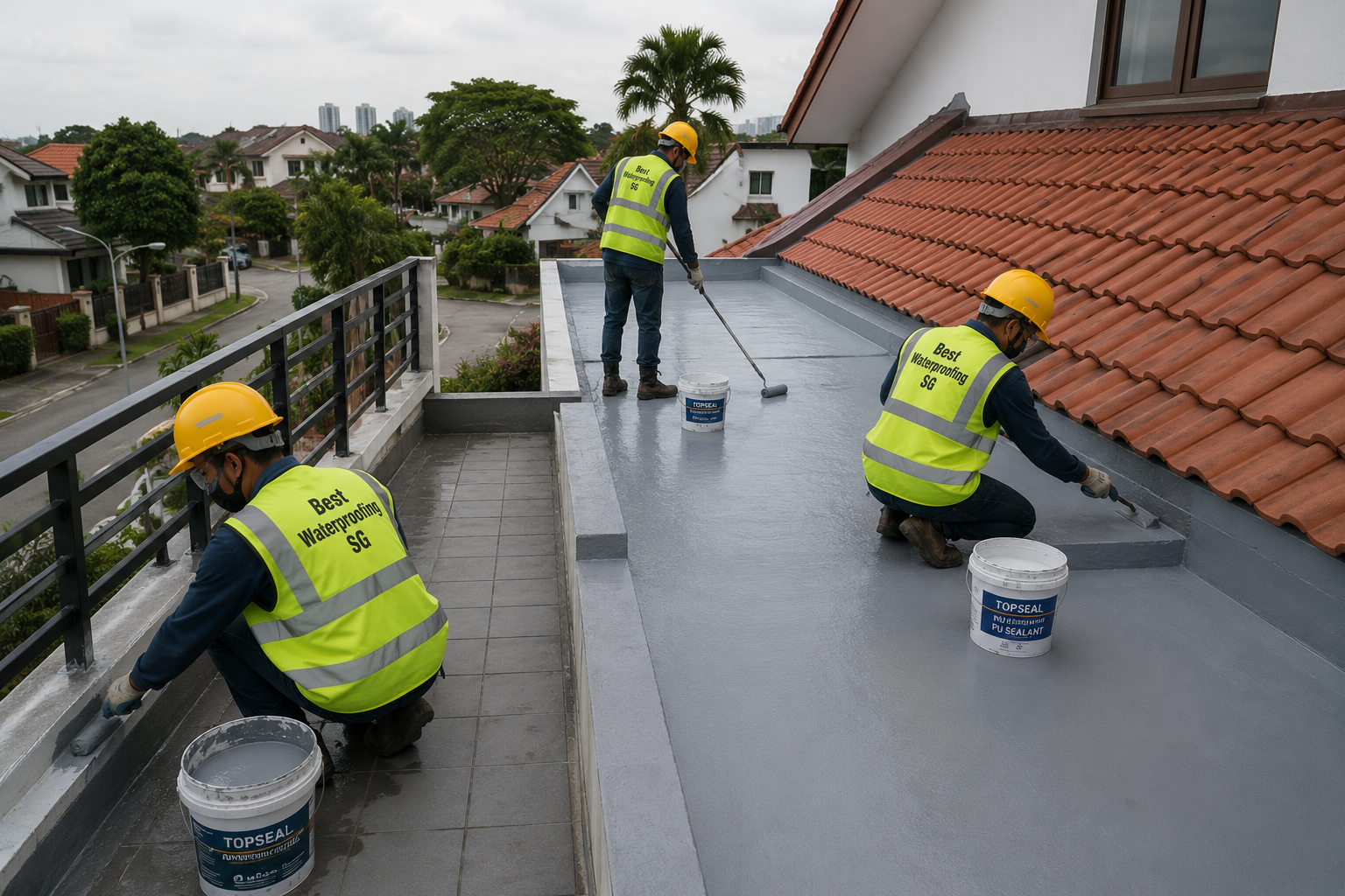 Roof Waterproofing Singapore - Best Waterproofing SG